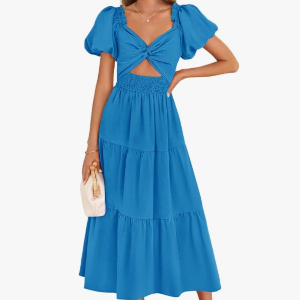 ZESICA Women's Midi Dress